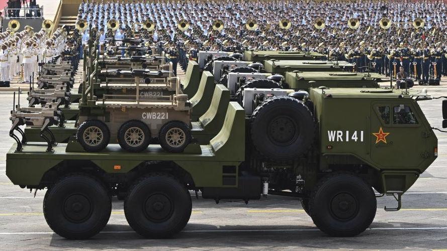 震撼长卷！九三大阅兵全程再现