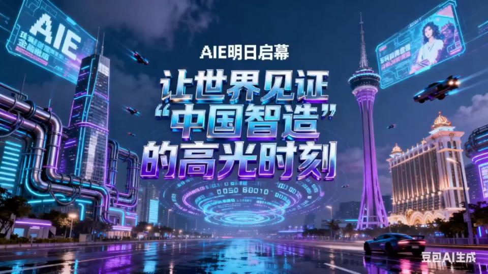AIE即将启幕，让世界见证“中国智造”的高光时刻