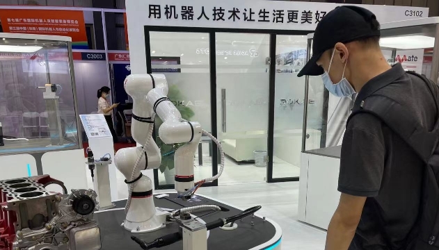 广东工业机器人产量居全国第一