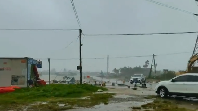 台风“马鞍”在粤西电白沿海登陆 暂未接到重大损失报告
