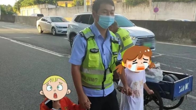 女司機在東莞塘廈高架橋上突然停車，交警：不罰！