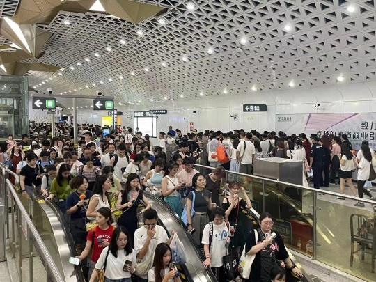 85万人次!深圳地铁全网客运量再创新高_广州日报大洋网