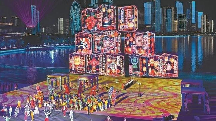 海天为幕、城市为景，全运会完美闭幕