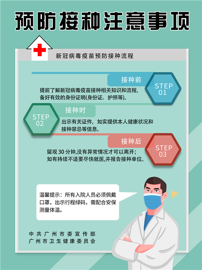 新冠疫苗接种注意事项 广州日报大洋网
