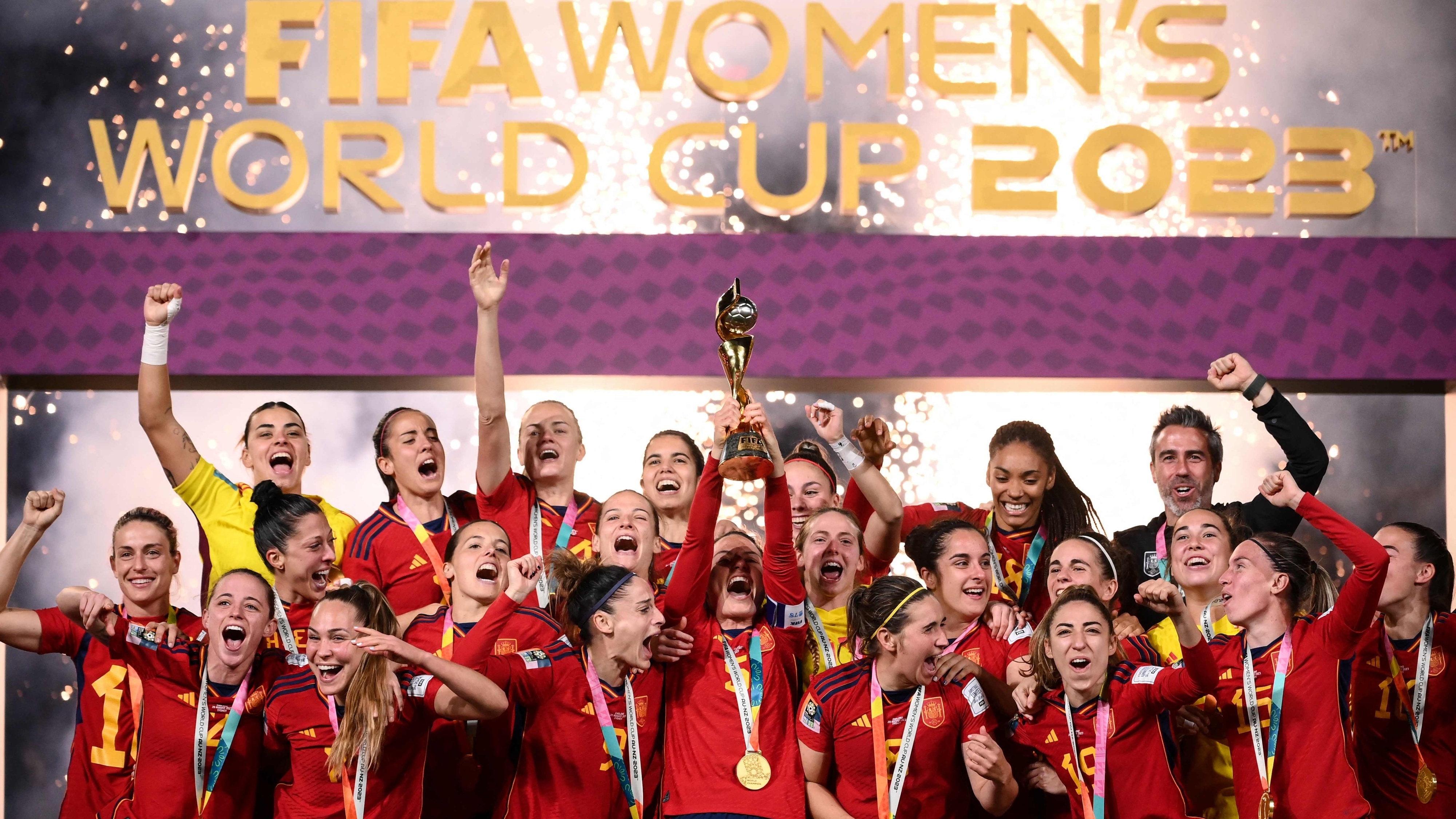女足世界杯：西班牙战胜英格兰斩获队史首冠