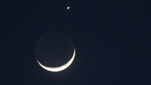 “月掩金星”亮相！被月亮星星浪漫到了
