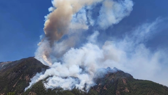木里山火仍在扑救，203名消防救援人员今日增援