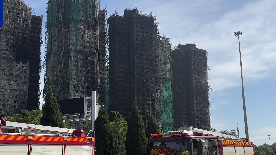 香港警方确认大埔火灾失联名单中的159名市民安全