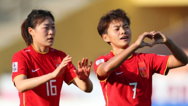 4:0战胜中国台北，中国女足亚洲杯开门红