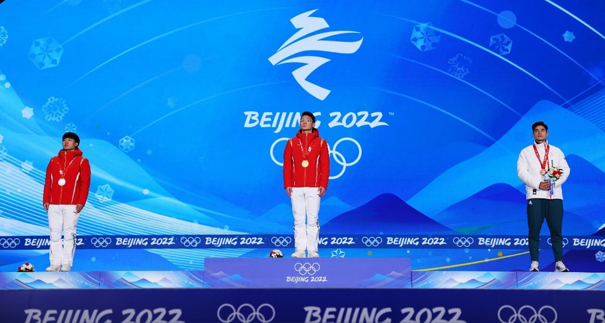 北京冬奥会颁奖演出奏响  “荣耀时刻”华彩乐章
