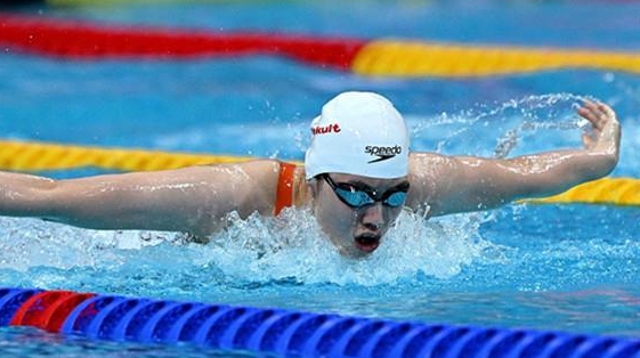 张雨霏获得国际泳联世锦赛女子200米蝶泳铜牌
