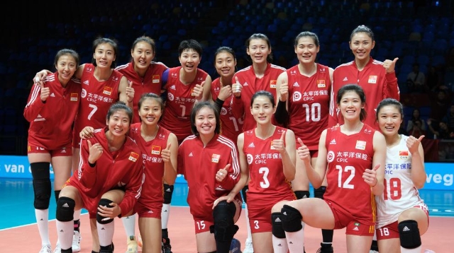 世錦賽兩連勝！中國女排3比0橫掃哥倫比亞隊