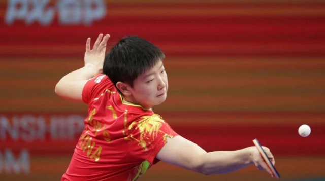 成都世乒赛中国女团取得开门红