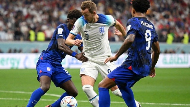 卡塔尔世界杯丨英格兰0:0美国 两队各取1分