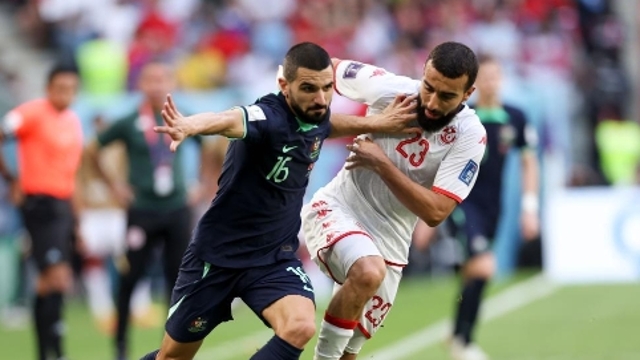 卡塔尔世界杯 | 澳大利亚击败突尼斯保留晋级希望