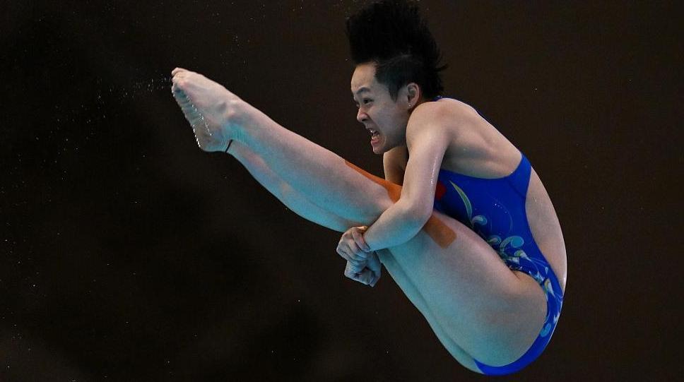 陈艺文夺跳水世界杯柏林站女子三米板冠军