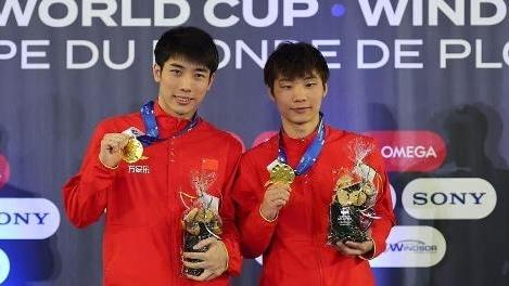 王宗源夺得十五运会跳水比赛男子1米板决赛冠军