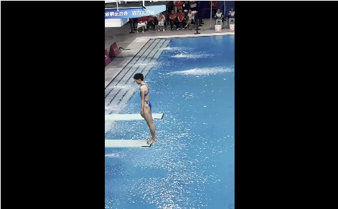 李亚杰夺得十五运会跳水女子1米板冠军