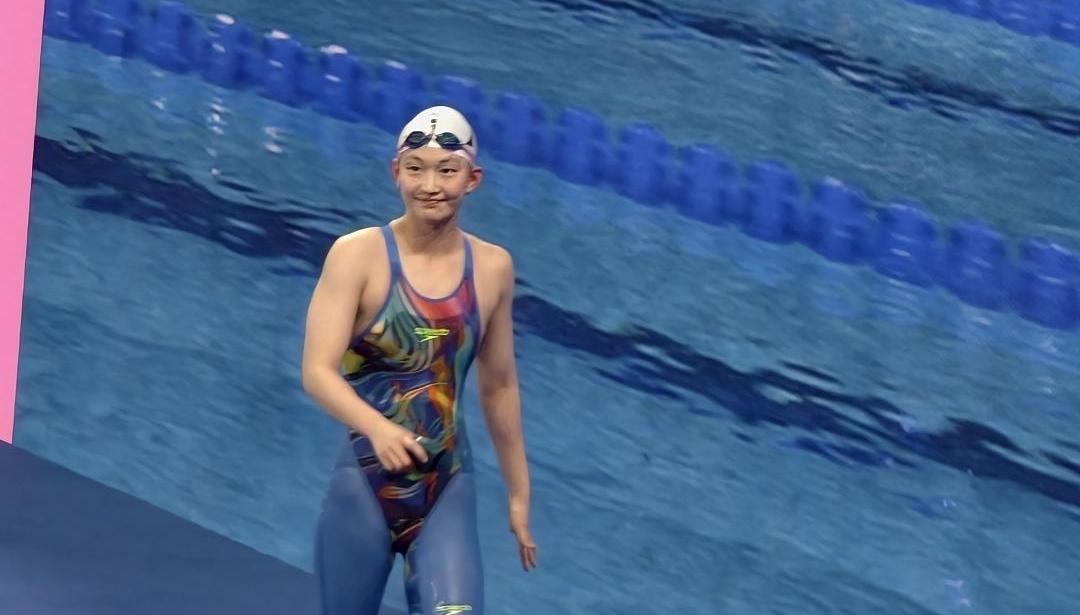 李冰洁获得女子1500米自由泳金牌