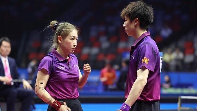 广东组合林高远/刘诗雯晋级乒乓球混双决赛