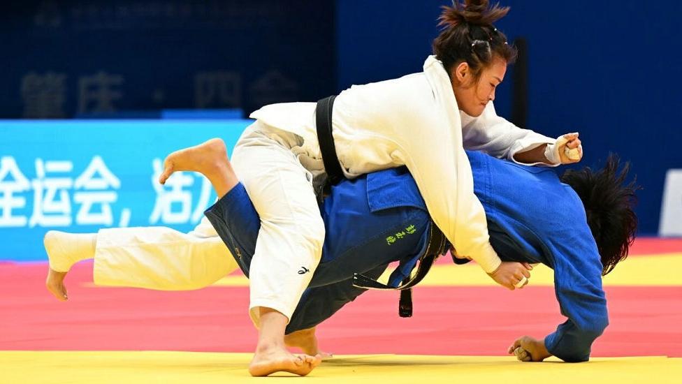 柔道比赛广东获得首金！第十五届全国运动会柔道个人赛收官