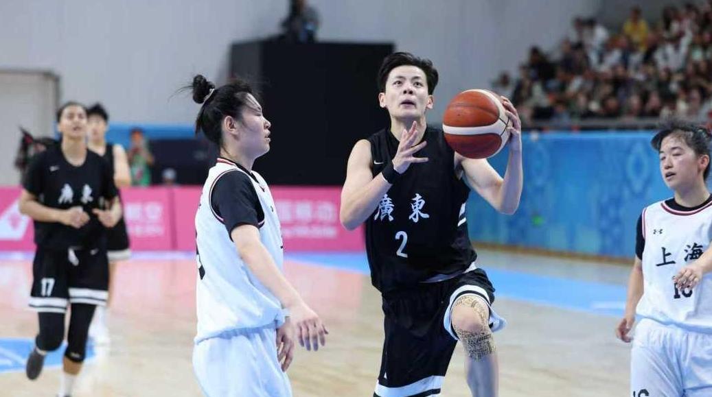 【十五运会】战胜上海队，广东成年组女篮挺进四强