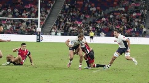 香港队力克山东队夺得男子橄榄球冠军,收获全运会主场首金