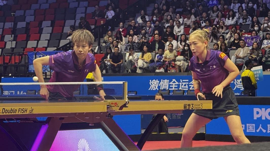 十五运会丨林高远/刘诗雯摘得乒乓球混双金牌