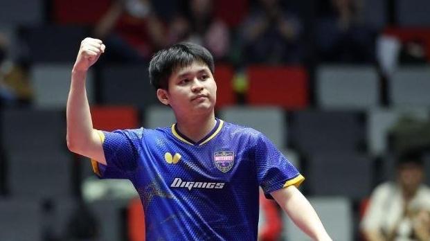 林诗栋晋级十五运会乒乓球男单决赛
