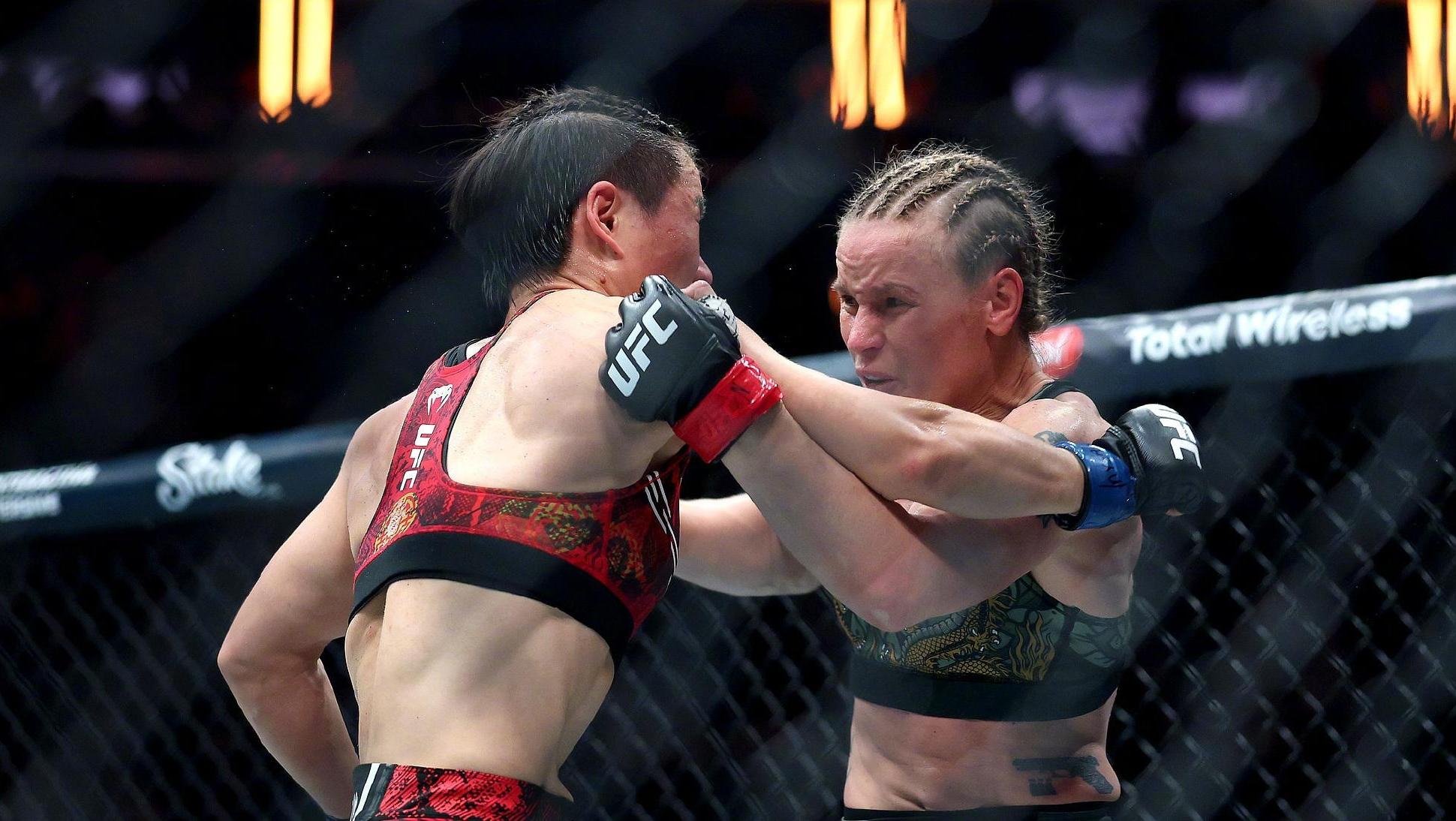 惜败!张伟丽不敌舍甫琴科 无缘蝇量级冠军