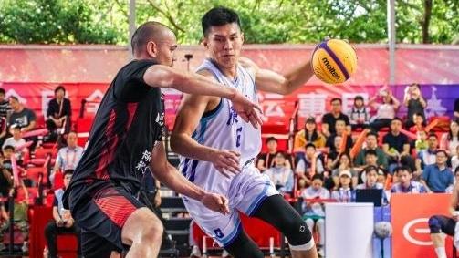 【十五运会】四连胜,广东群众三人男篮进八强