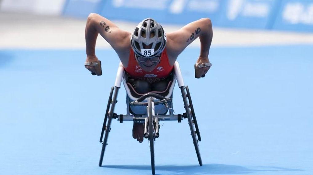 从“轮椅先生”到铁三季军，张健：残特奥会让我获得“重生”