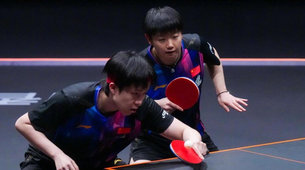 WTT总决赛王楚钦/孙颖莎收获混双两连胜