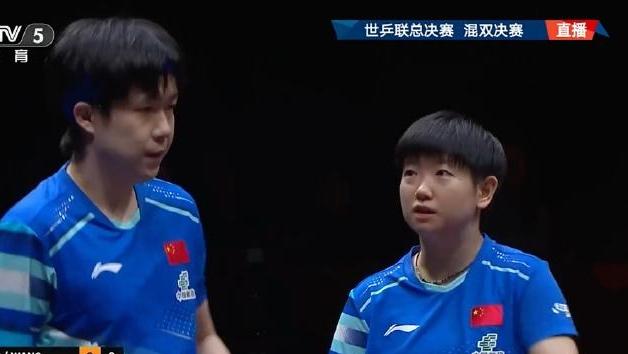 孙颖莎带伤出战 “莎头”组合获WTT香港混双亚军