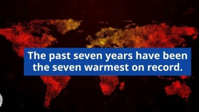 世界气象组织：2021年为有记录以来最暖的七个年份之一