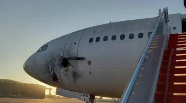 伊拉克巴格达机场遭遇火箭弹袭击 部分飞机受损