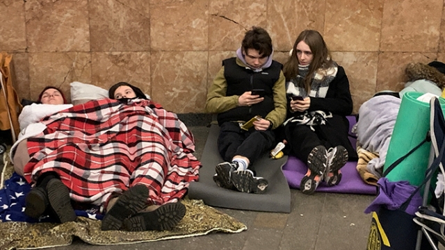 ​乌克兰基辅市发生战斗 市政府发布紧急避难提示