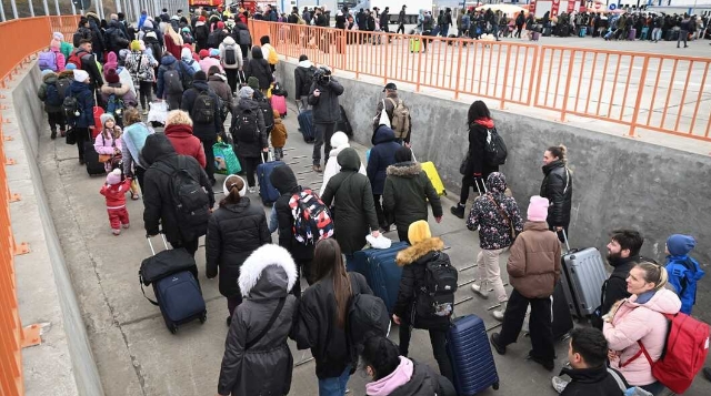 超4.7万乌克兰人入境罗马尼亚