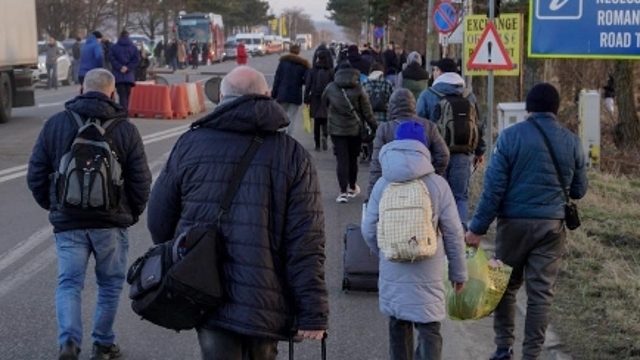 波兰边防部门：共有15.6万乌克兰难民已进入波兰