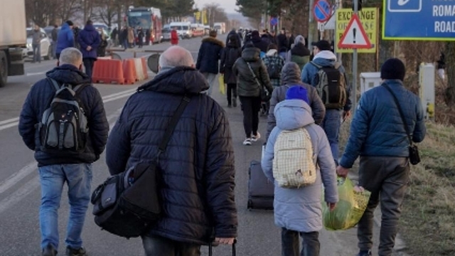 超过62000名乌克兰难民进入匈牙利