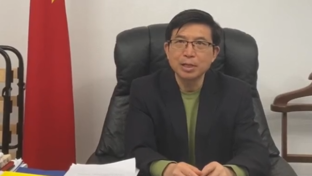 驻乌大使致信全体在乌同胞：共同努力战胜暂时的困难