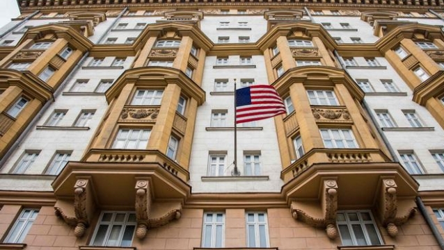 美驻俄大使馆警告在俄美国人应考虑立即离开俄罗斯