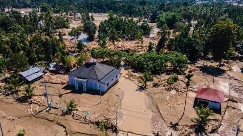 印尼苏门答腊岛洪水和山体滑坡灾害已致442人死亡