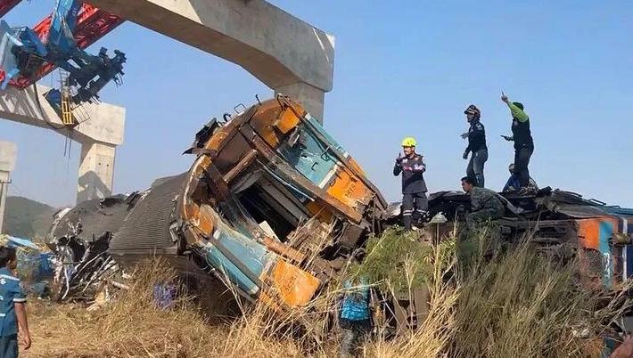 突发!泰国在建高铁发生重大事故