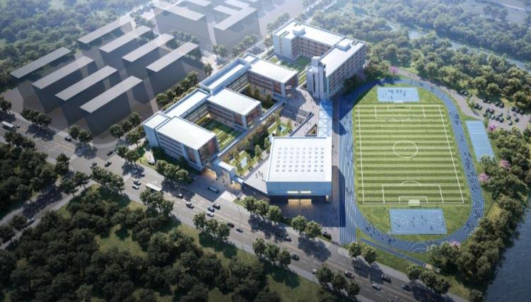 1800个学位！广州这所新建高中预计明年9月开学