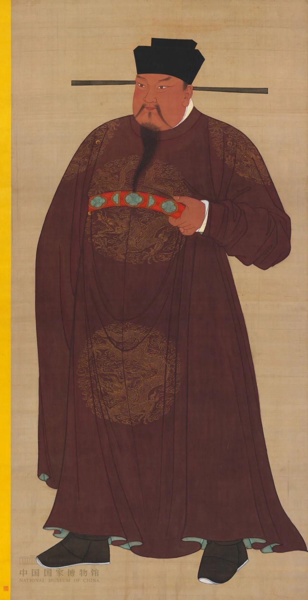 《宋太祖赵匡胤像》中国国家博物馆供图