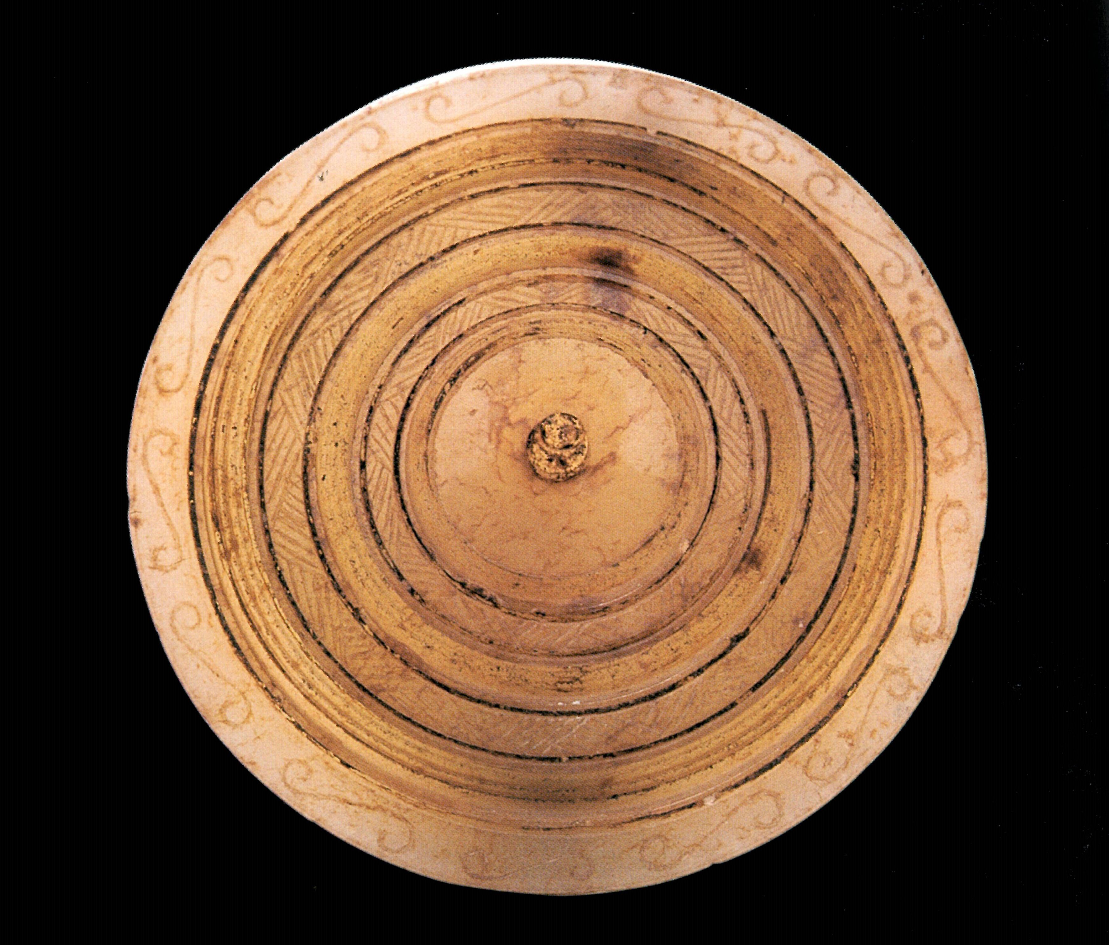 秦至西汉南越国时期,玉剑首,1953年西村石头岗1号墓(M1097)出土