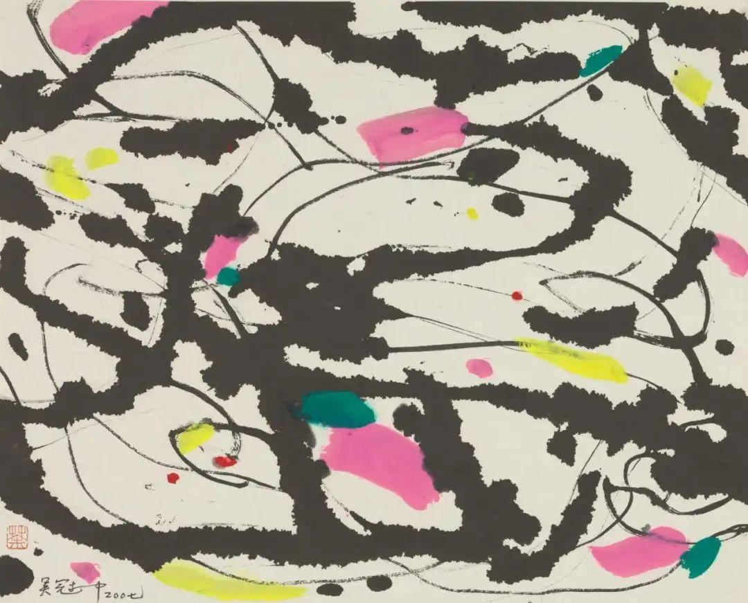 吴冠中《形变》