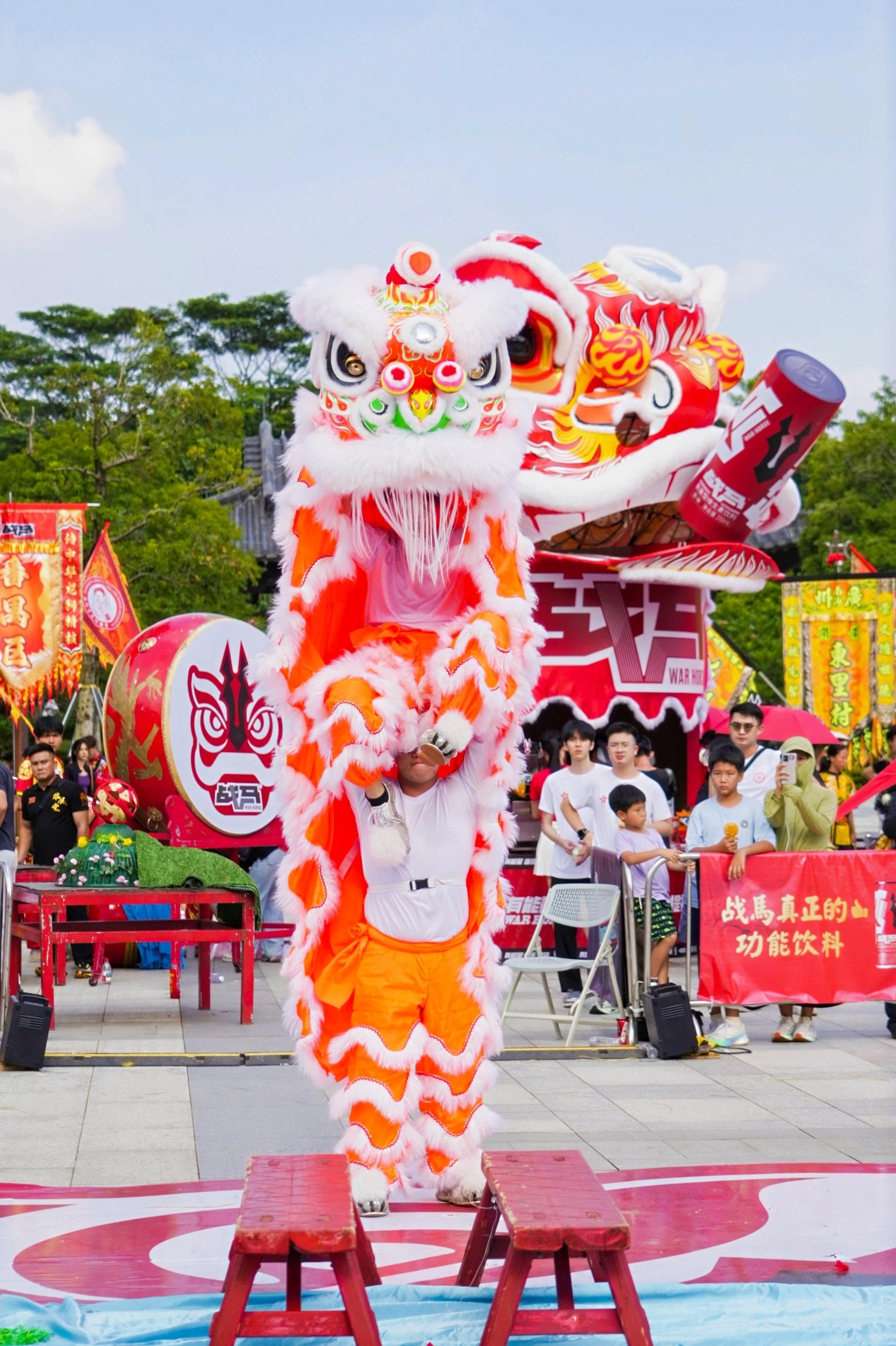 香港代表队表演