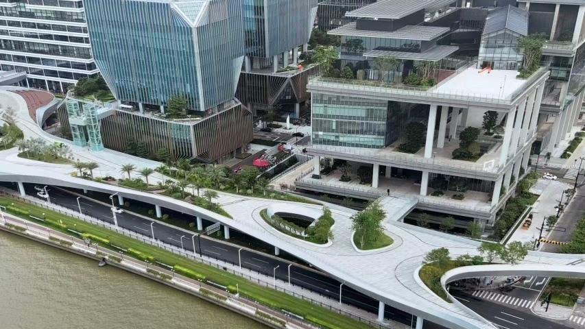 广州琶洲“碧水云桥”亮相在即！临江城市公共客厅＋1